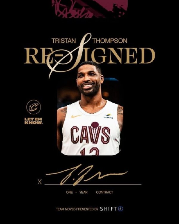 巅峰国际 官宣：骑士一年协议签回TT 上赛季场均3.3+3.6