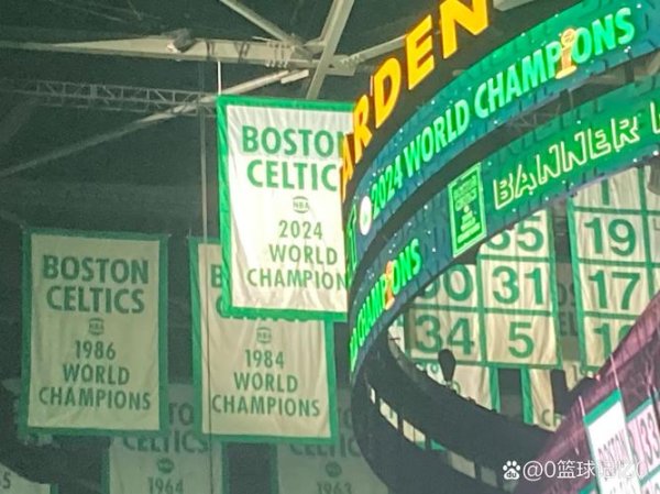 巅峰国际 NBA新赛季拉开帷幕 凯尔特人高挂第18座冠军旗帜