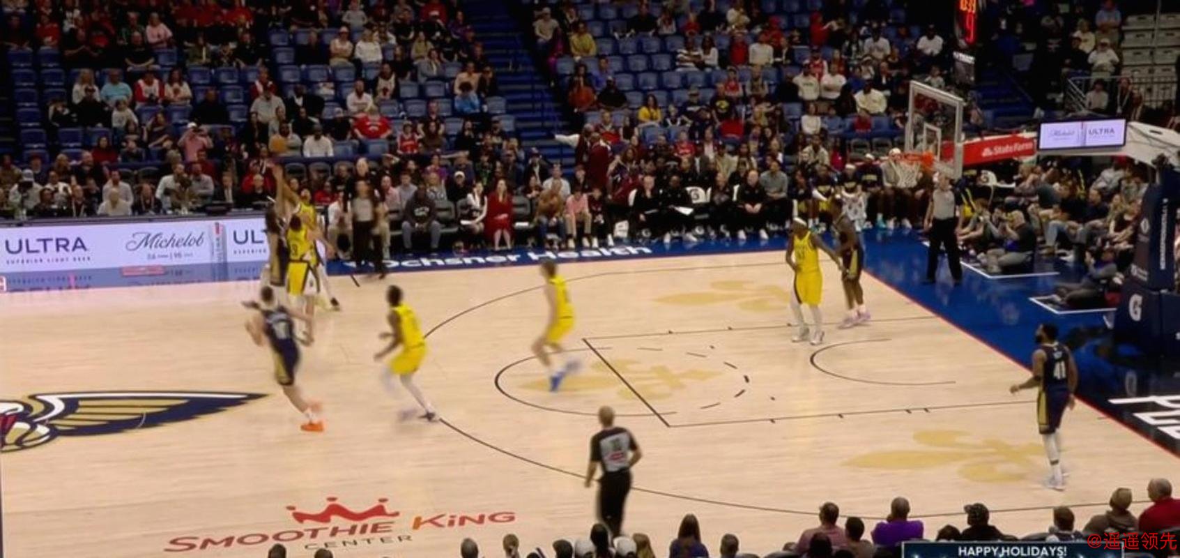 赫夫29+9锡安27+7 步行者主场战胜鹈鹕