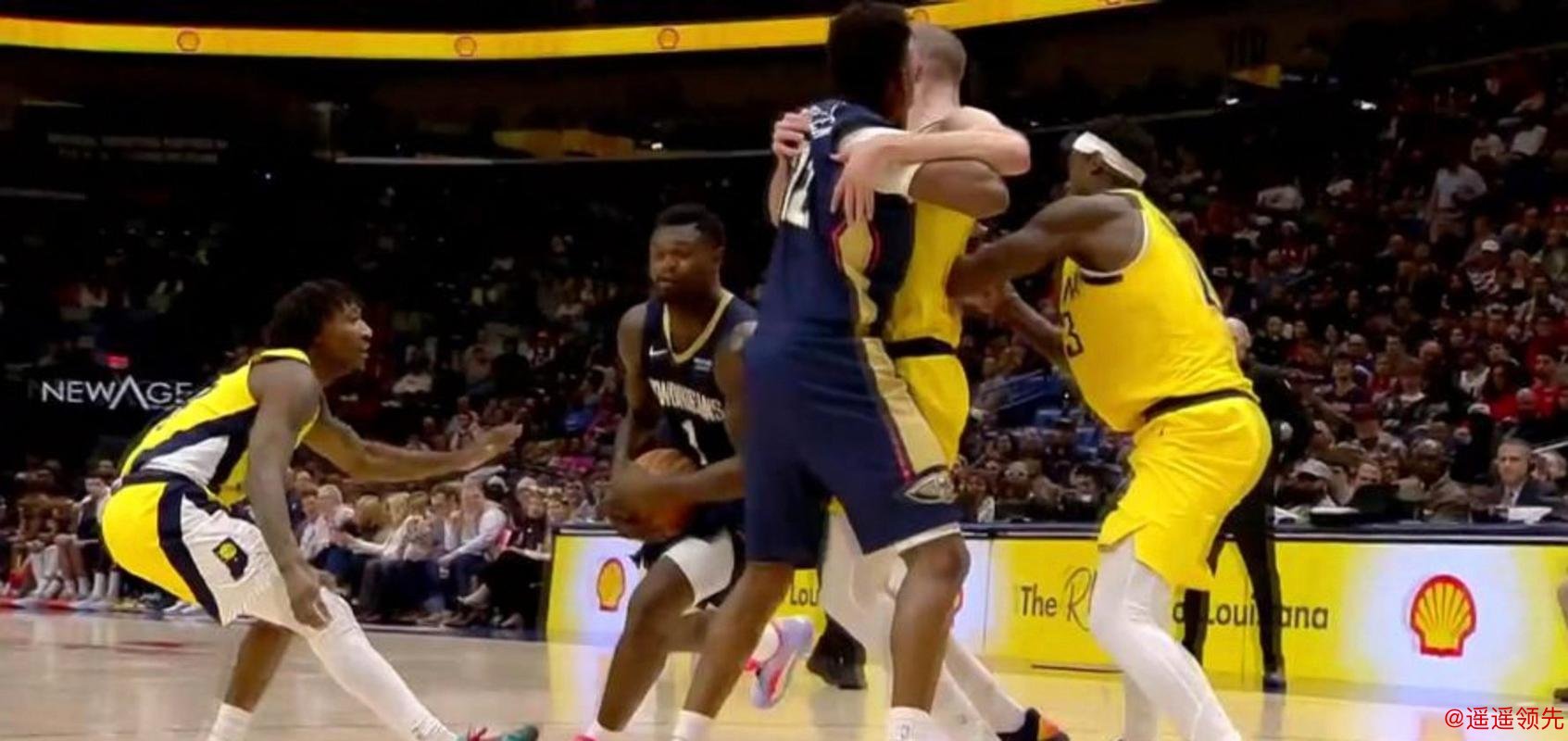 赫夫29+9锡安27+7 步行者主场战胜鹈鹕